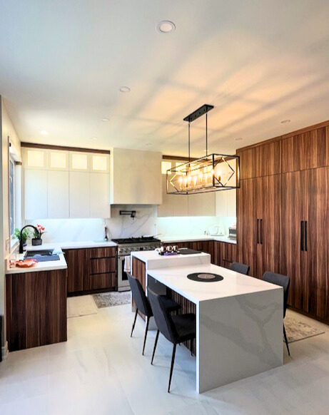 After — open kitchen design