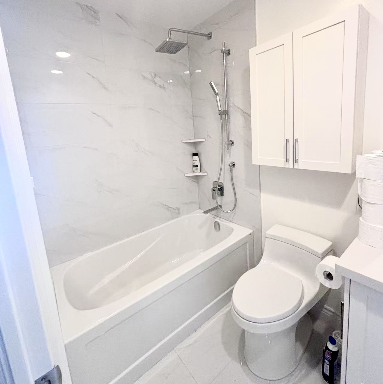 During renovation process