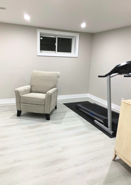 After — waterproofing foundation wall