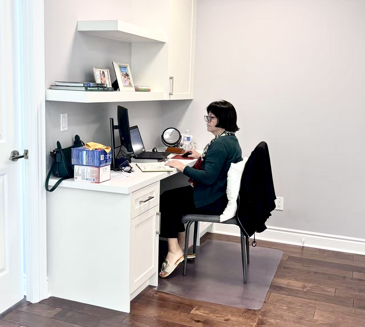 Toronto condo renovation with modern kitchen, LED lighting, and open-concept layout