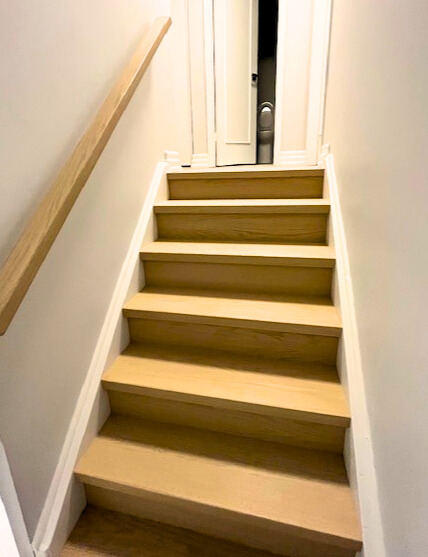 North York modern staircase renovation