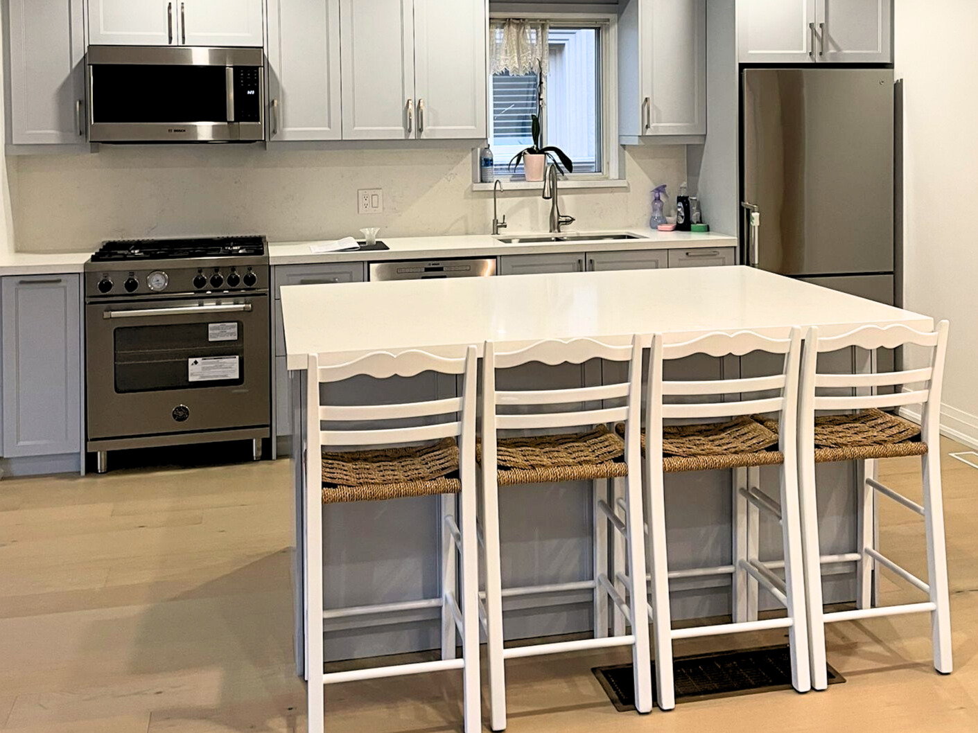 After — custom cabinets